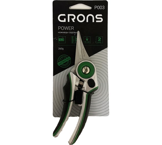 Садовые ножницы Лама Торф Grons POWER P003 4680010313459 1
