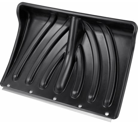 Лопата снеговая Грандмастер Крепыш Суперпрочная 46х33 см, без черенка, планка на клепках 700338