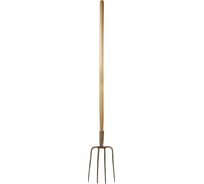 Вилы с деревянным черенком СПЕЦГАЗ искробезопасные, сплав БрА7 7841745