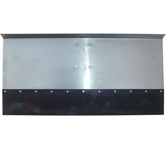 Лопата-движок RUSСАД На века, 700x340x2 мм, алюм., 1-но бортный, с накладкой 12 см, сталь 65Г 7696