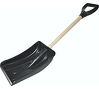 Лопата пластмассовая автомобильная с цветным черенком Саморезик V-ручкой, ковш 320х260 469677