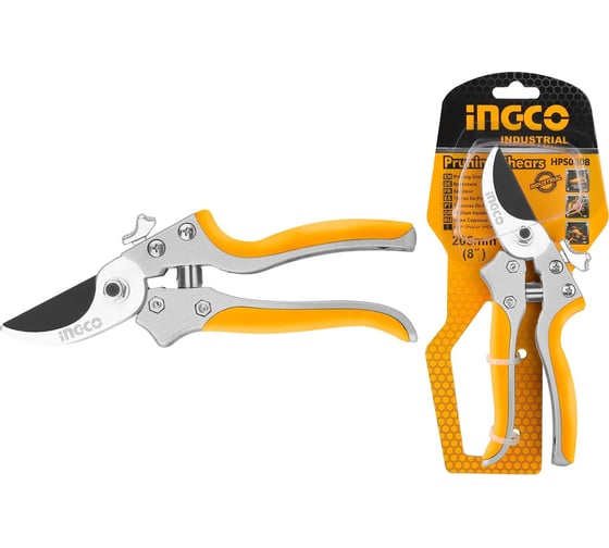Секатор INGCO 205 мм HPS0308