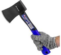 Топор Forsage с фиберглассовой ручкой и резиновой противоскользящей накладкой (900г,L-370мм) F-2112LB14(48183)