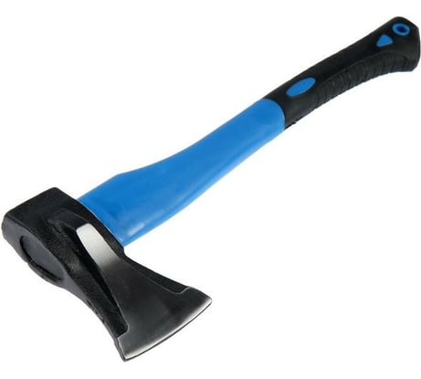 Кованый колун клиновидной формы ТУНДРА фибергласовое топорище 2446471