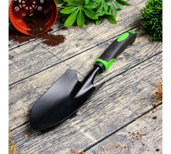 Садовая лопатка Greengo 33.5 см, пластиковая рукоять 3809595