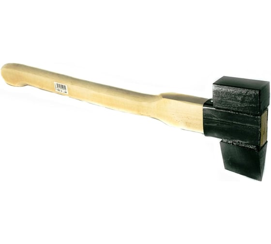 Колун-топор Handytools из стального проката, с березовым топорищем и отбойником, 4,0 кг (эконом) 28