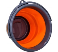 Складное силиконовое ведро Tramp оранжевое, 5 л TRC-092(4165)
