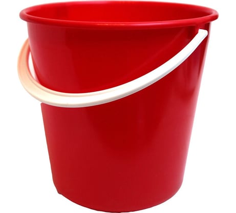 Ведро Каменскволокно 11 л, красное 00000030425