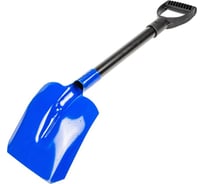Мини лопата с металлическим черенком BlackWeld синяя 144083