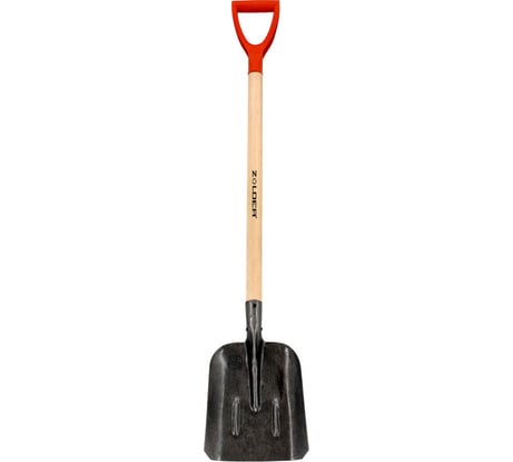 Совковая песочная лопата (тип 2) с черенком и V-ручкой ZOLDER 128267