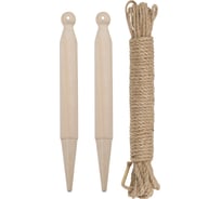 Разметочный набор PARK (колышки 2 шт, веревка 1 шт) 985477