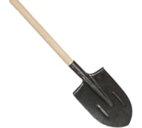 Лопата штыковая ООО Агростройлидер остроконечная нержав.сталь с черенком в сборе САД-01.06.2