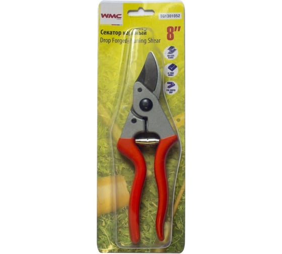 Садовый секатор WMC TOOLS 8" TG1301052 48871