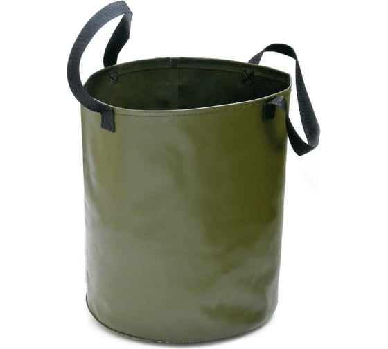 Ведро BTrace ПВХ, 10 л, Хаки A0339
