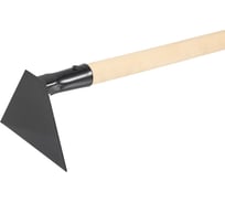 Мотыга прямая КЭС 150х100х1260 мм, деревянный черенок 21010044