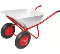 Строительная, двухколесная тачка Variant УСИЛЕННАЯ, 110 л, 2 колеса 3.25/3.00-8, грузоподъемность 180кг. 12110м