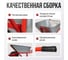Строительная, одноколесная тачка Variant, УСИЛЕННАЯ, 110 л, колесо 4.80/4.00-8, грузоподъемность 180кг. 11110 5