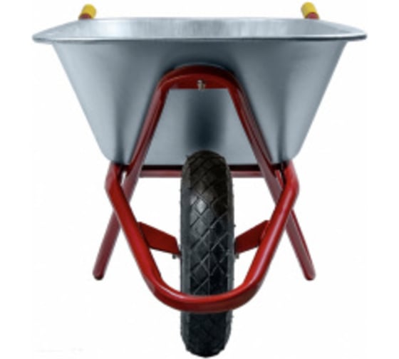 Тачка строительная BlackWeld красная 110л/колесо, 440мм 120690