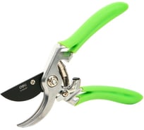 Секатор садовый DELI 215 мм DL580207 цельнокованный, сталь SK5, тефлон, максимальный диаметр резки 15 мм 184002