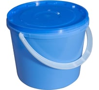 Ведро Пластматика 12 л, с герметичной крышкой 92114033