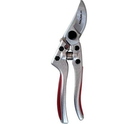 Садовый секатор NIKONA c параллельными лезвиями 1, Push-to-Open, из SK5 стали, длина 207 мм 67-440