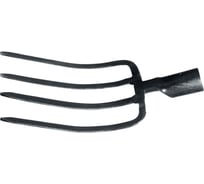 Огородные четырехрогие вилы СИБРТЕХ 190х280 мм, кованые, без черенка 6382155