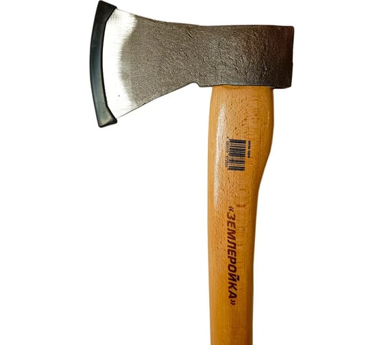 Топор кованый Землеройка деревянная рукоять, Ясень, 1250 гр., 0510-1250