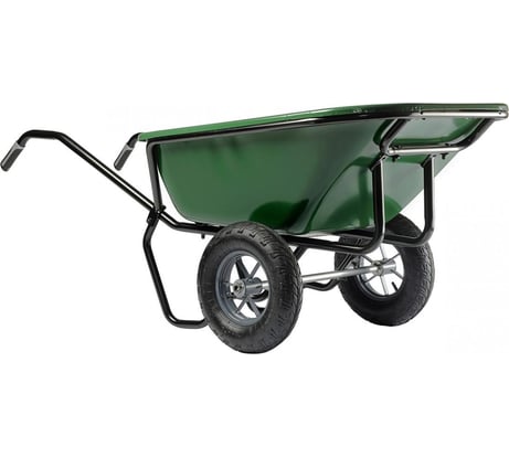 Двухколесная тачка Haemmerlin Cargo Twin 230 MP GRR окрашенный кузов, пневмо колеса-подшипник (1095 MG) 301614101