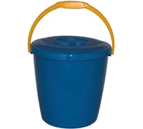 Мерное ведро с утолщенной стенкой, с крышкой Интерм 10 л Б06