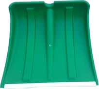 Снеговая лопата с алюминиевой планкой СЕМ ПРО Снежок цветная, 380х365 мм 520017