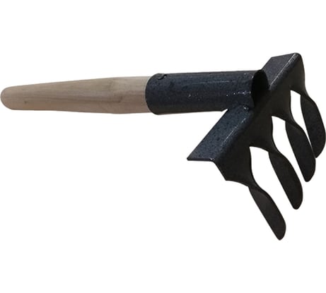 Витые 4-х зубые грабли с деревянной ручкой ЗМИ ГВ-4 23