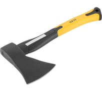 Топор-колун ушастый кованый FIT фиберглассовая длинная ручка 800 мм, 3000 г 46176