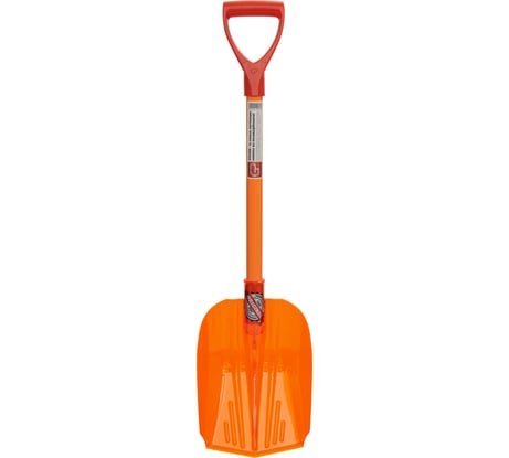 Снеговая лопата из поликарбоната ГАММА-ПЛАСТ ЭТАЛОН AUTO съемный черенок GPLP003