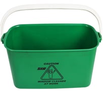 Ведро для мойки окон SYR прямоугольное, зеленое 920278