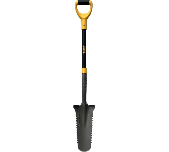 Цельнометаллическая лопата траншейная -115 см (Z1.22HM2G) ZINLER ЦТР