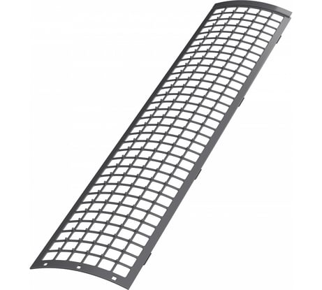 Защитная ПВХ решетка желоба Технониколь 0.6 м, серая TN425662