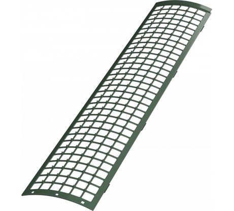 Защитная ПВХ решетка желоба Технониколь 0.6 м, зеленая TN425659