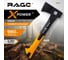 Топор универсальный RAGE X POWER с чехлом 600 г 900218 2