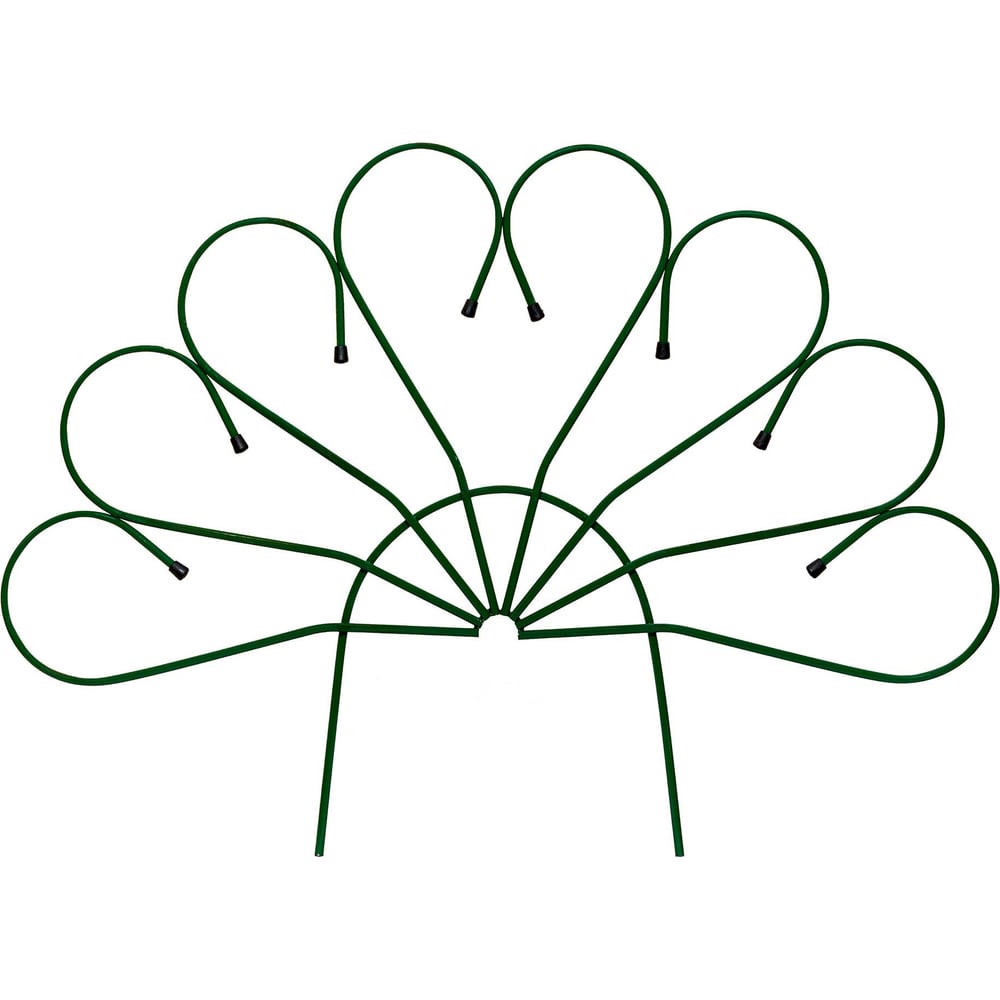 Металлический заборчик САДОВИТА Павлин №6 5 секций 00124060 - выгодная ...