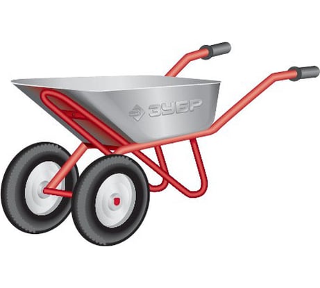 Садовая тачка двухколесная ЗУБР 39911
