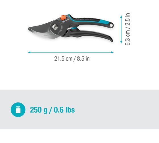 Секатор Gardena PremiumCut Pro Fresh Wood 12251-20.000.00