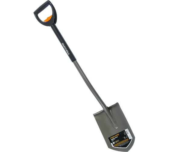 Телескопическая штыковая садовая лопата Fiskars 1001567 (131300)