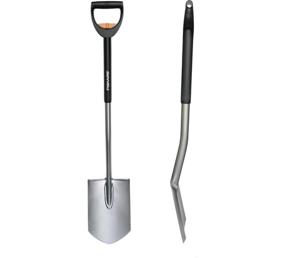 Телескопическая штыковая садовая лопата Fiskars 1001567 (131300)