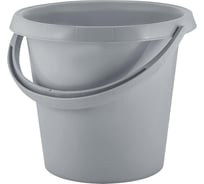 Ведро пластиковое Plast Team Stockholm 10 л, серый шторм 275811