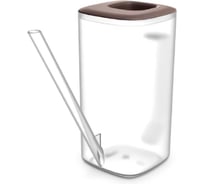 Лейка Scheurich Tubi 1,6 л прозрачный/марсала верх 0 73432