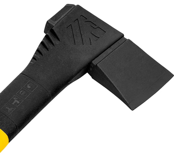 Топор-колун DENZEL F3, 640 гр, двухкомпонентная рукоятка, 320 мм// 21430