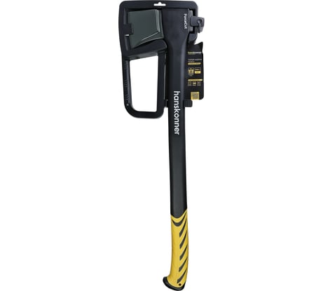 Топор-колун Hanskonner 1400г, фиберглассовая рукоятка с TPE, PTFE покрытие, HK1015-01-FB1400