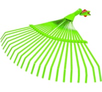 Веерные металлические грабли FEONA 22 плоских зуба, 405 мм 220639