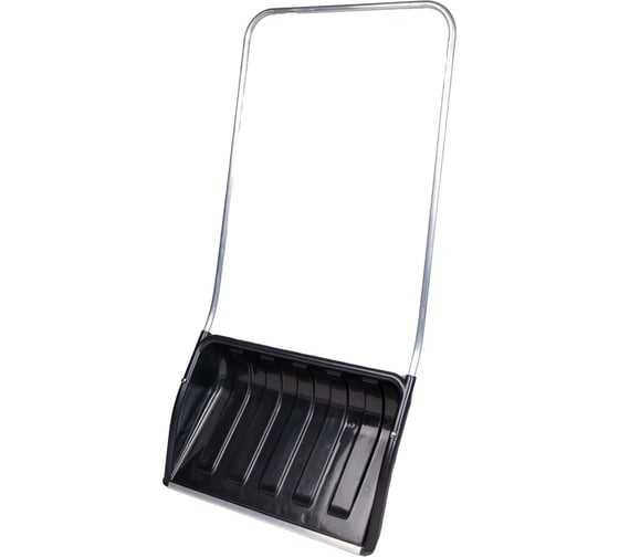 Скрепер с усиленными ребрами жесткости КЭС ковш 40 л, 700х470х130 мм, стальная ручка, алюминиевая планка 47С 1