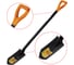Лопата штыковая RABBITEX стальная 19х27см, L=115см, черенок сталь V-ручка strong metal, 700476 4